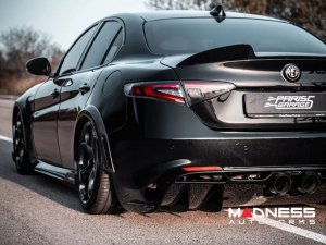Alfa Romeo Giulia Quadrifoglio GTAm Conversion Kit by PariS'5 GaraGe - Complete Kit - Carbon Fiber Alfa Romeo Giulia Quadrifoglio GTAm Conversion Kit by PariS'5 GaraGe - Complete Kit - Carbon Fiber